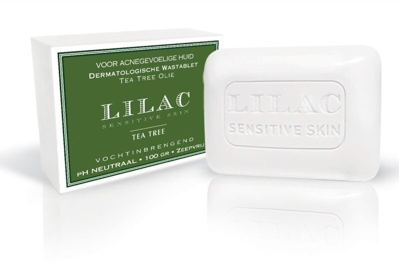 LILAC TEA TREE Syndet Bar - dermatologické mydlo TEA TREE