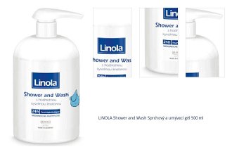 LINOLA Shower and Wash Sprchový a umývací gél 500 ml 1