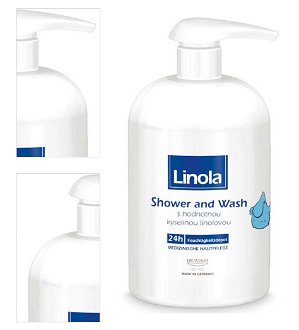 LINOLA Shower and Wash Sprchový a umývací gél 500 ml 4