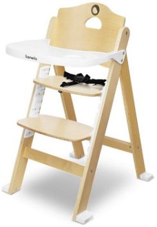 Lionelo Dřevěná jídelní židlička farba: natur