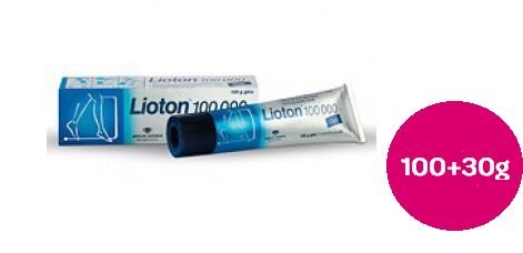Lioton 100 000 Lioton gel - Letný Balíček gel + 30 g zadarmo 1x1 set 100 g