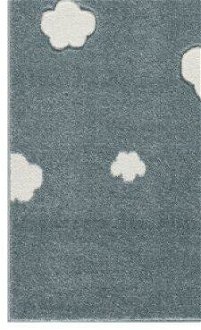 Detský koberec - Malý Mráčik farba: mätová - biela, rozmer: 120 x 180 cm 8