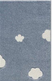 Detský koberec - Malý Mráčik farba: modrá - biela, rozmer: 120 x 180 cm 7