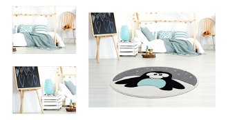 Detský koberec - Tučniak okrúhly 4