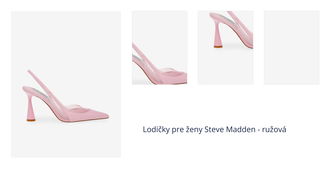 Lodičky pre ženy Steve Madden - ružová 1