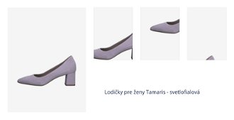 Lodičky pre ženy Tamaris - svetlofialová 1