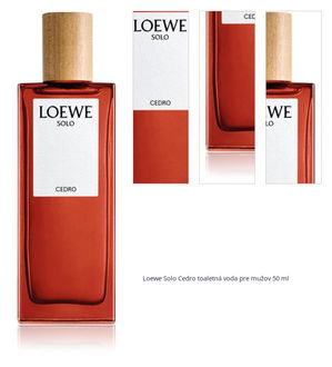 Loewe Solo Cedro toaletná voda pre mužov 50 ml 1