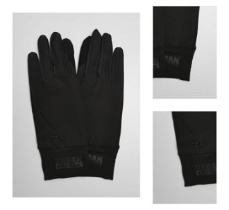 Logo Cuff Performance Gloves Black 3