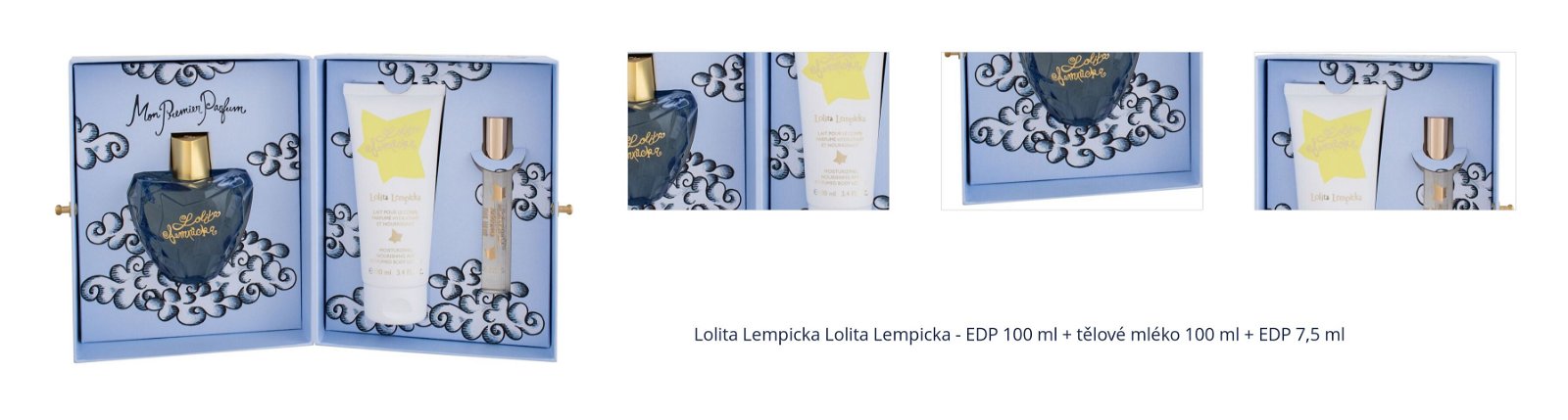 Lolita Lempicka Lolita Lempicka - EDP 100 ml + tělové mléko 100 ml + EDP 7,5 ml 1