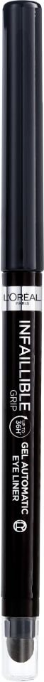 L´Oréal Paris IInfaillible Grip 36h Gel Automatic Liner černá tužka na oči