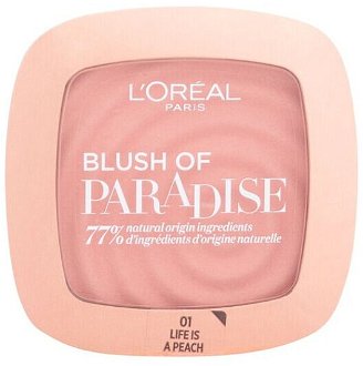L´OREAL Paris Paradise Blush 01 Life Is Peach lícenka 9 ml