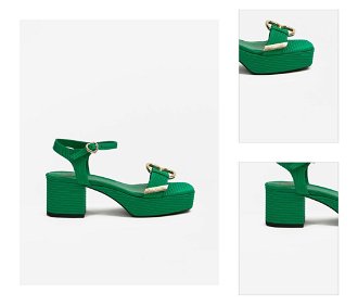 Love Moschino Sandále Zelená 3