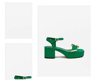 Love Moschino Sandále Zelená 4
