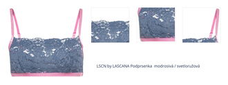 LSCN by LASCANA Podprsenka  modrosivá / svetloružová 1