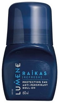 Lumene Guľôčkový antiperspirant pre 24 hodinovú ochranu Men Raikas (Protecting 24H Anti-Perspirant Roll-On) 60 ml