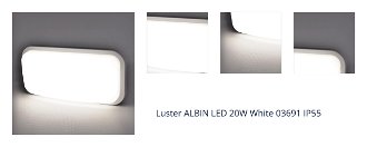Luster ALBIN LED 20W White 03691 IP55 1