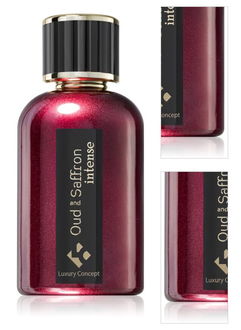 Luxury Concept Oud and Saffron Intense parfumovaná voda pre mužov 100 ml 3