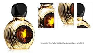 M. Micallef Mon Parfum Gold parfumovaná voda pre ženy 30 ml 1