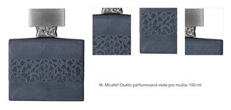 M. Micallef Jewel Collection Osaito parfumovaná voda pre mužov 100 ml 1