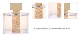 M. Micallef Jewel Collection Royal Muska parfumovaná voda pre ženy 100 ml 1