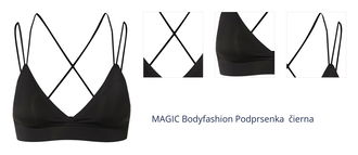 MAGIC Bodyfashion Podprsenka  čierna 1