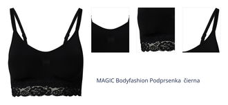 MAGIC Bodyfashion Podprsenka  čierna 1