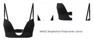 MAGIC Bodyfashion Podprsenka  čierna 1