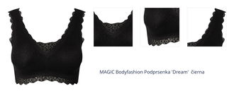 MAGIC Bodyfashion Podprsenka 'Dream'  čierna 1