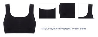 MAGIC Bodyfashion Podprsenka 'Dream'  čierna 1