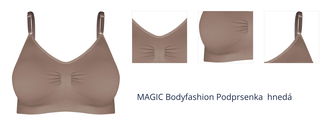 MAGIC Bodyfashion Podprsenka  hnedá 1