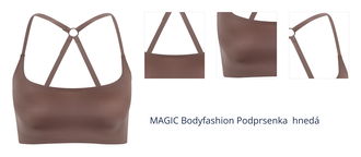 MAGIC Bodyfashion Podprsenka  hnedá 1