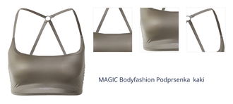 MAGIC Bodyfashion Podprsenka  kaki 1