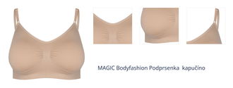 MAGIC Bodyfashion Podprsenka  kapučíno 1