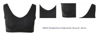 MAGIC Bodyfashion Podprsenka 'Sensual'  čierna 1