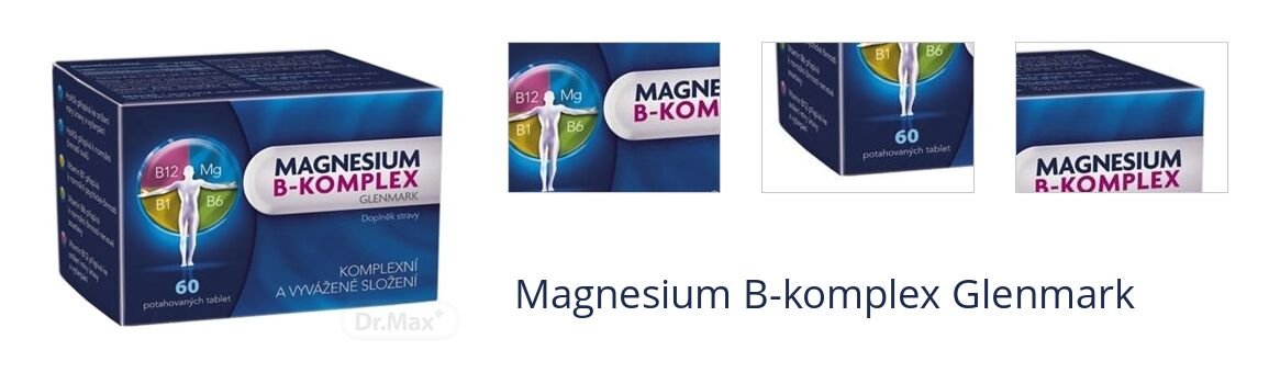 Magnesium B-komplex Glenmark 1