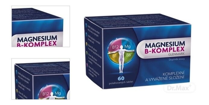 Magnesium B-komplex Glenmark 9