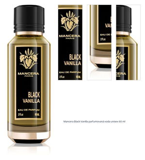 Mancera Black Vanilla parfumovaná voda unisex 60 ml 1