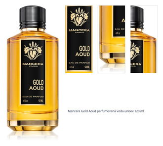 Mancera Gold Aoud parfumovaná voda unisex 120 ml 1