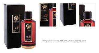 Mancera Red Tobacco - EDP 2 ml - vzorka s rozprašovačom 1