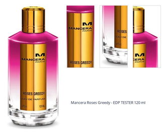 Mancera Roses Greedy - EDP TESTER 120 ml 1