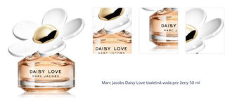 Marc Jacobs Daisy Love toaletná voda pre ženy 50 ml 1