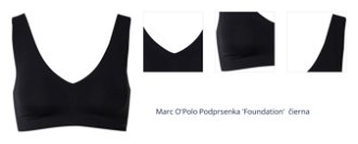 Marc O'Polo Podprsenka 'Foundation'  čierna 1