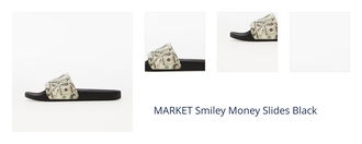 MARKET Smiley Money Slides Black 1