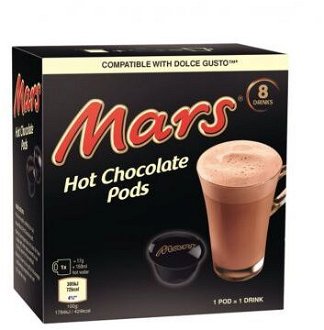 Mars - Horúca čokoláda, Cafféluxe - 8 kapsúl pre Dolce Gusto kávovary