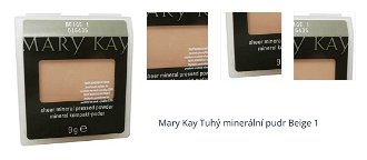Mary Kay Tuhý minerální pudr Beige 1 1