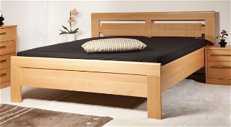 Masívna posteľ s úložným priestorom arleta 3 - 160/180 x 200cm - 160 x