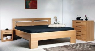 Masívna posteľ s úložným priestorom varezza 3 - 160/180 x 200cm - 180