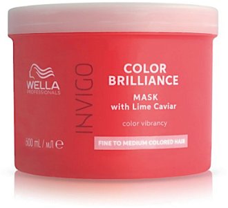 Maska na jemné až normálne vlasy Wella Professionals Invigo Color Brilliance Fine To Medium - 500 ml (99350170070) + darček zadarmo