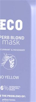 Maska na neutralizáciu žltých tónov Mila Professional Be Eco Superb Blond Mask - 900 ml (0105043) + DARČEK ZADARMO 5