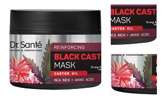 Maska na obnovu štruktúry vlasov Dr. Santé Reinforcing Black Castor Oil Mask - 300 ml 3